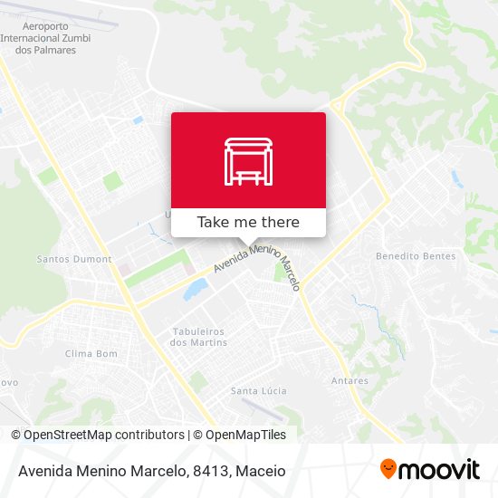 Avenida Menino Marcelo, 8413 map