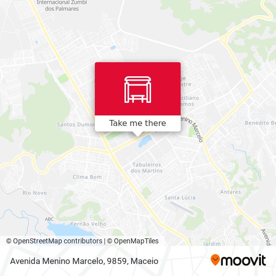 Avenida Menino Marcelo, 9859 map