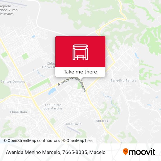 Avenida Menino Marcelo, 7665-8035 map