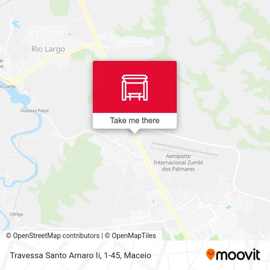 Travessa Santo Amaro Ii, 1-45 map