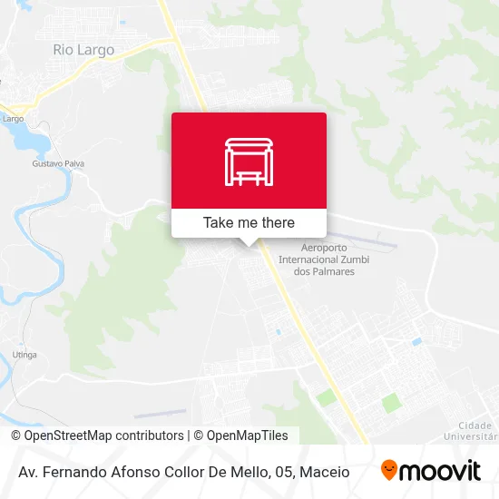 Av. Fernando Afonso Collor De Mello, 05 map