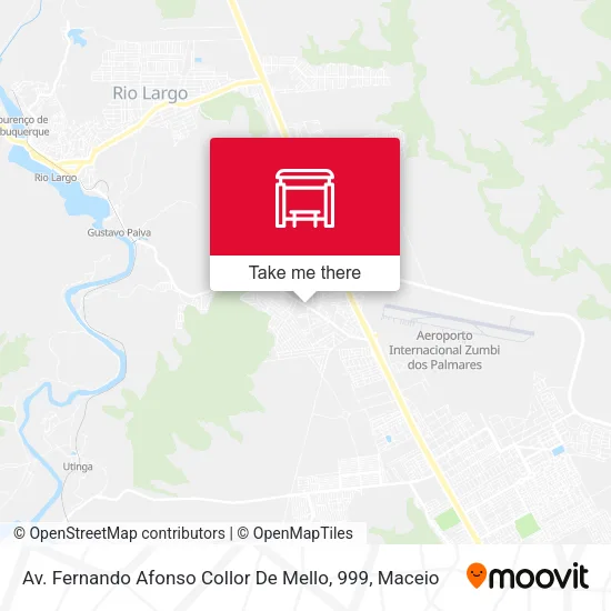 Av. Fernando Afonso Collor De Mello, 999 map
