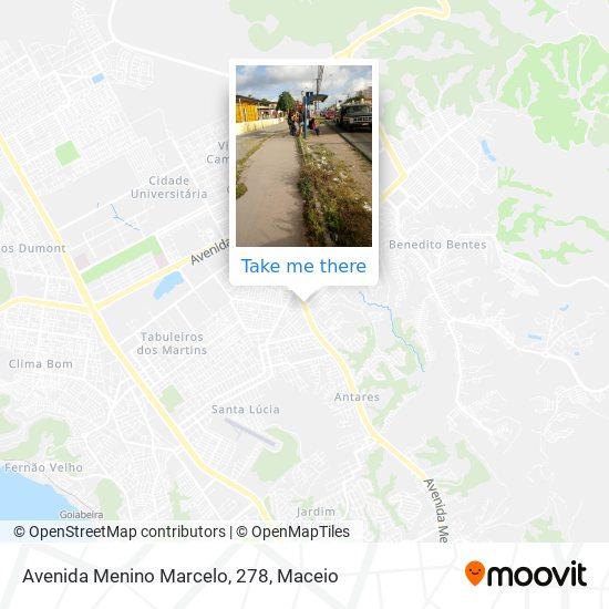 Avenida Menino Marcelo, 278 map