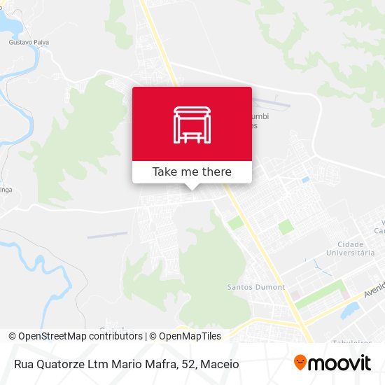 Rua Quatorze Ltm Mario Mafra, 52 map