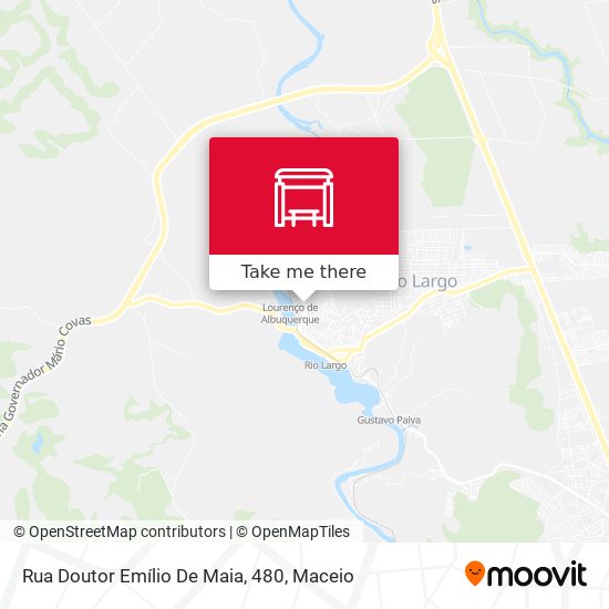 Rua Doutor Emílio De Maia, 480 map