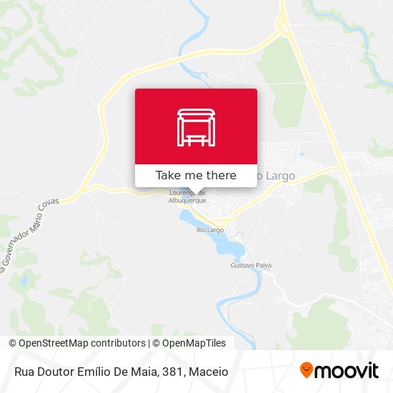 Rua Doutor Emílio De Maia, 381 map