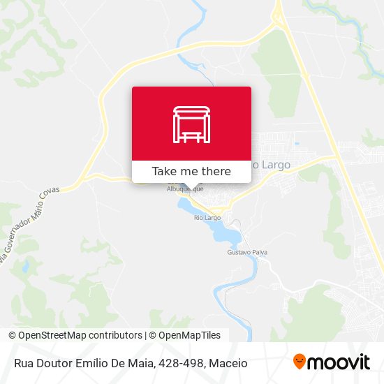 Mapa Rua Doutor Emílio De Maia, 428-498