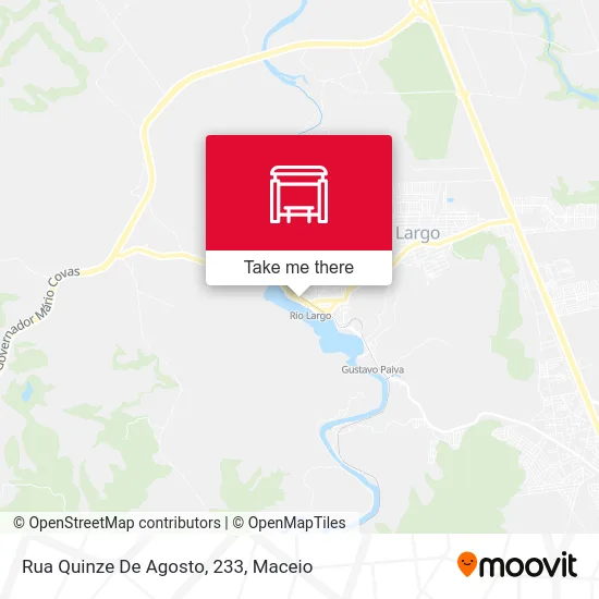 Rua Quinze De Agosto, 233 map