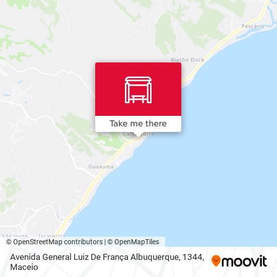 Avenida General Luiz De França Albuquerque, 1344 map