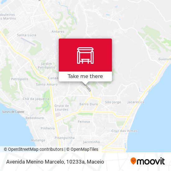 Avenida Menino Marcelo, 10233a map