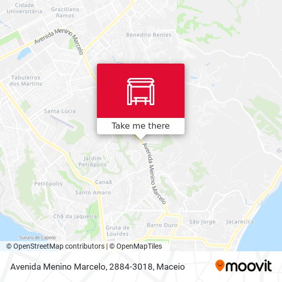 Avenida Menino Marcelo, 2884-3018 map