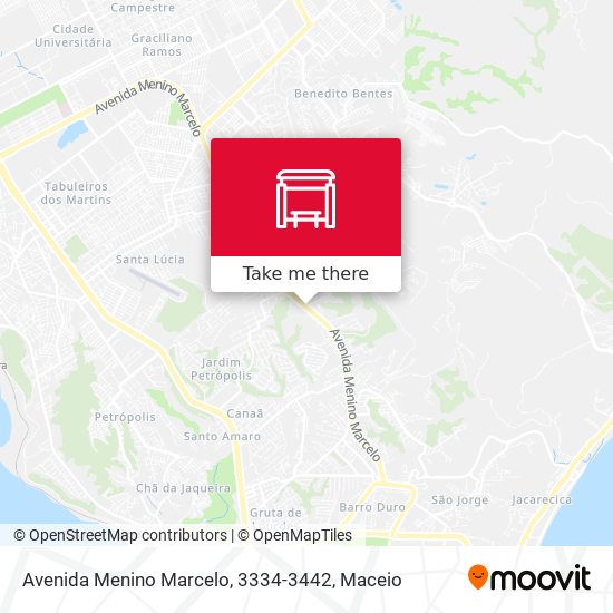 Avenida Menino Marcelo, 3334-3442 map