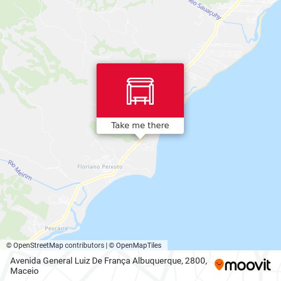 Avenida General Luiz De França Albuquerque, 2800 map