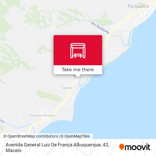 Avenida General Luiz De França Albuquerque, 42 map