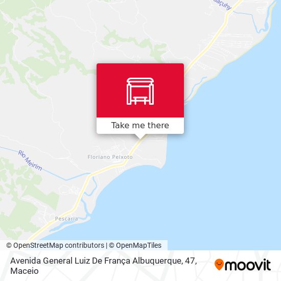 Avenida General Luiz De França Albuquerque, 47 map