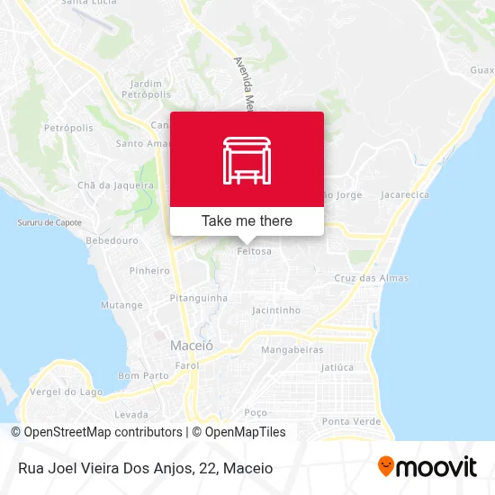 Rua Joel Vieira Dos Anjos, 22 map