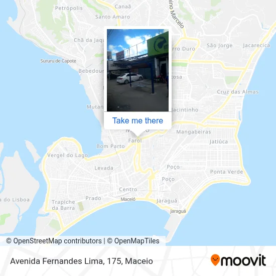 Avenida Fernandes Lima, 175 map