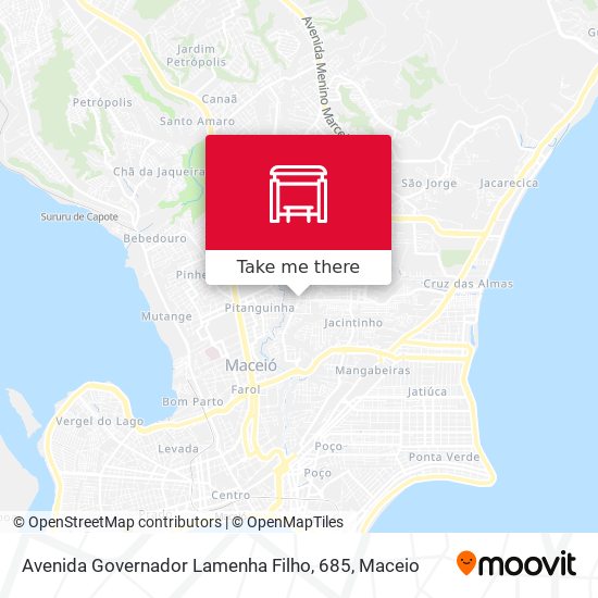 Avenida Governador Lamenha Filho, 685 map
