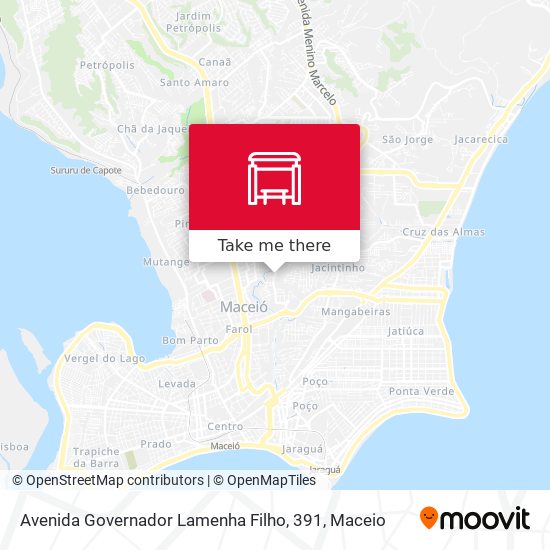 Mapa Avenida Governador Lamenha Filho, 391