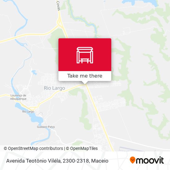Avenida Teotônio Viléla, 2300-2318 map