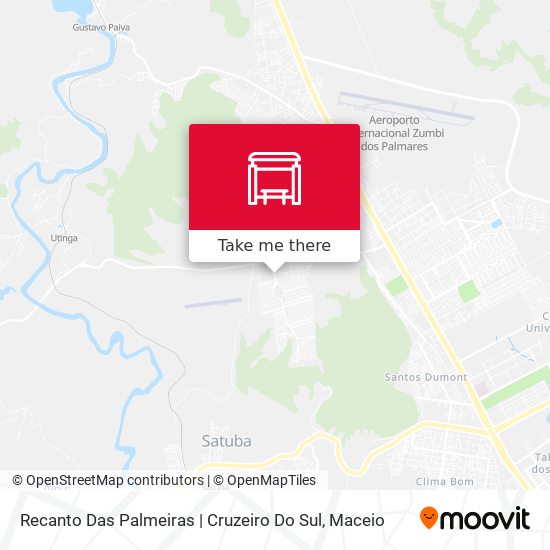 Recanto Das Palmeiras | Cruzeiro Do Sul map