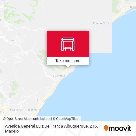 Avenida General Luiz De França Albuquerque, 215 map
