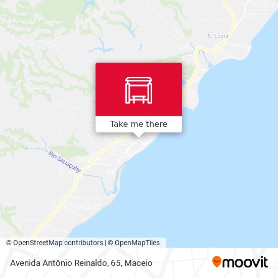 Mapa Avenida Antônio Reinaldo, 65