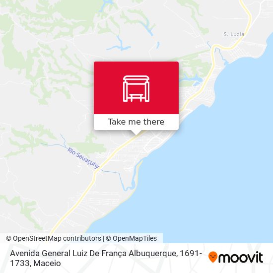 Avenida General Luiz De França Albuquerque, 1691-1733 map