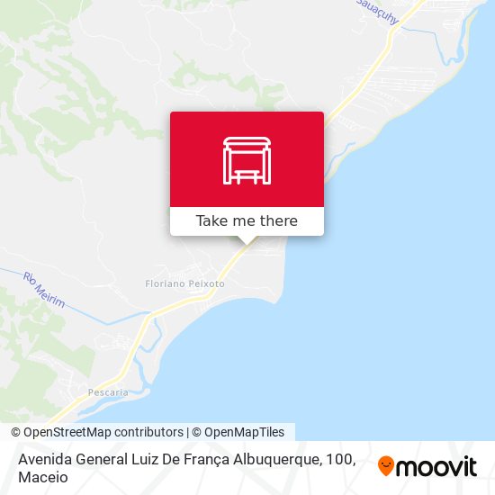 Avenida General Luiz De França Albuquerque, 100 map