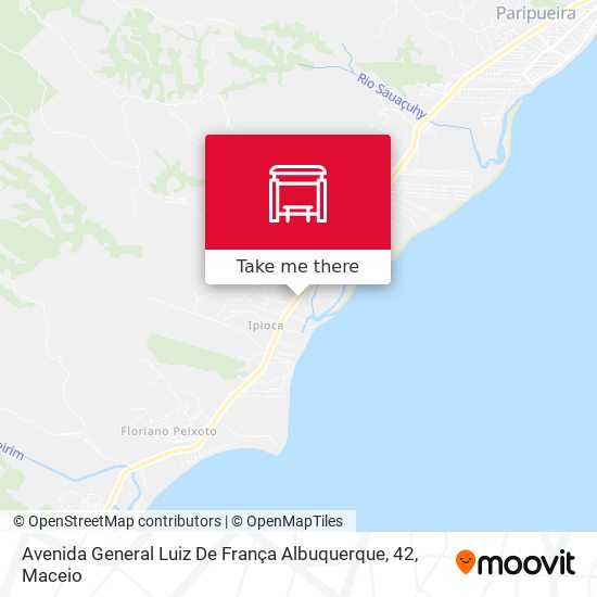 Avenida General Luiz De França Albuquerque, 42 map