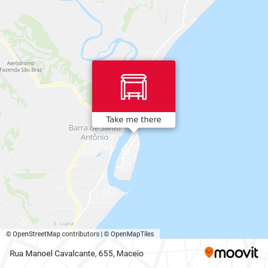 Mapa Rua Manoel Cavalcante, 655