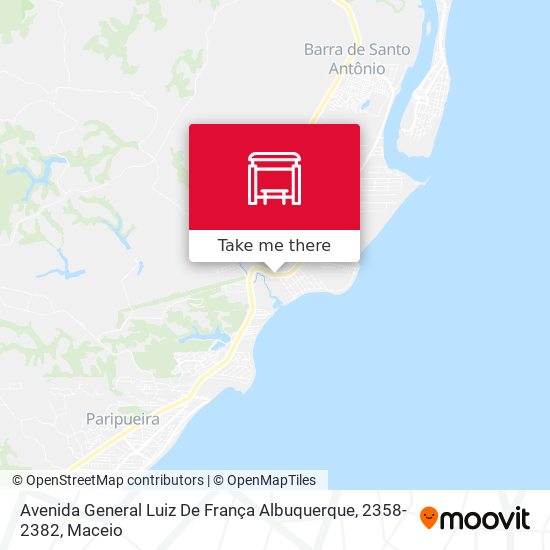 Avenida General Luiz De França Albuquerque, 2358-2382 map