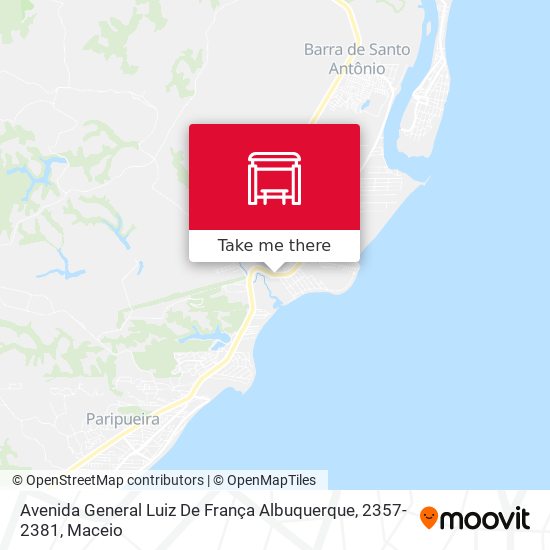 Avenida General Luiz De França Albuquerque, 2357-2381 map