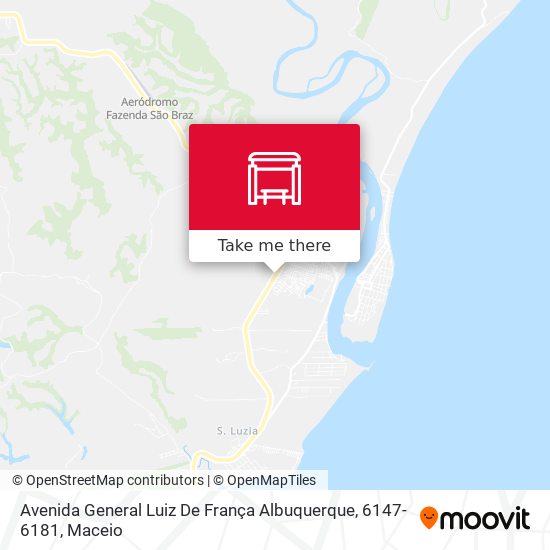 Avenida General Luiz De França Albuquerque, 6147-6181 map