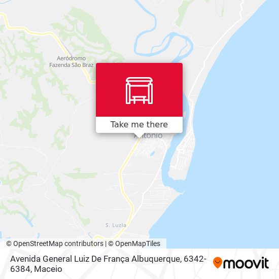 Avenida General Luiz De França Albuquerque, 6342-6384 map