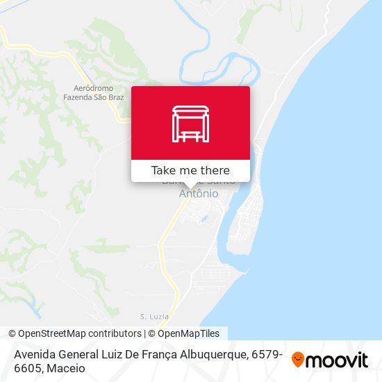 Avenida General Luiz De França Albuquerque, 6579-6605 map