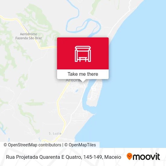 Rua Projetada Quarenta E Quatro, 145-149 map