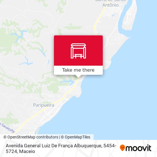 Avenida General Luiz De França Albuquerque, 5454-5724 map