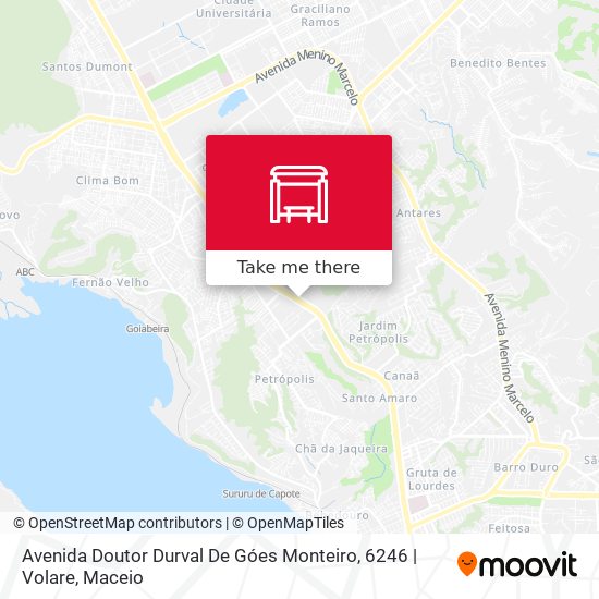 Avenida Doutor Durval De Góes Monteiro, 6246 | Volare map