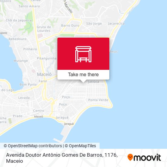 Avenida Doutor Antônio Gomes De Barros, 1176 map