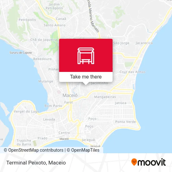 Terminal Peixoto map