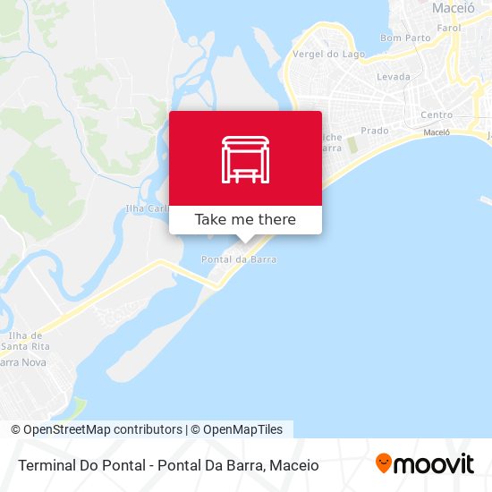 Terminal Do Pontal - Pontal Da Barra map