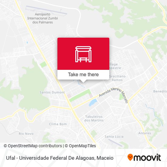 Ufal -  Universidade Federal De Alagoas map