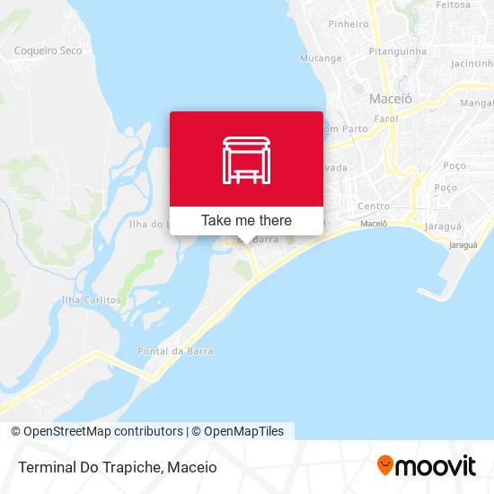 Terminal Do Trapiche map