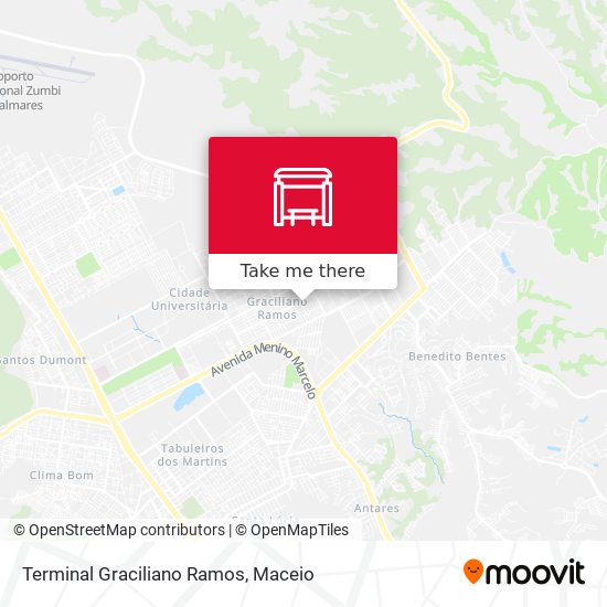 Terminal Graciliano Ramos map