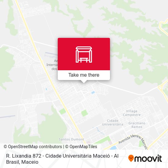 R. Lixandia 872 - Cidade Universitária Maceió - Al Brasil map