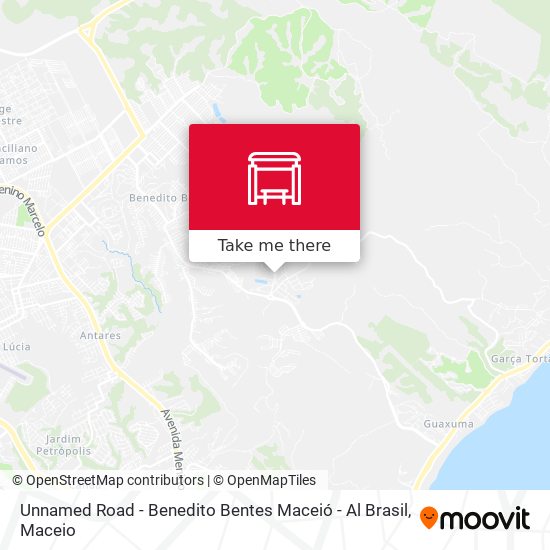 Unnamed Road - Benedito Bentes Maceió - Al Brasil map