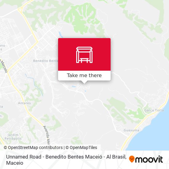 Unnamed Road - Benedito Bentes Maceió - Al Brasil map