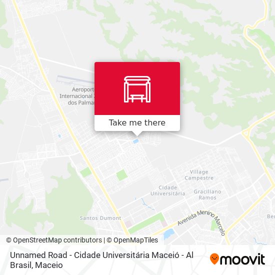 Unnamed Road - Cidade Universitária Maceió - Al Brasil map