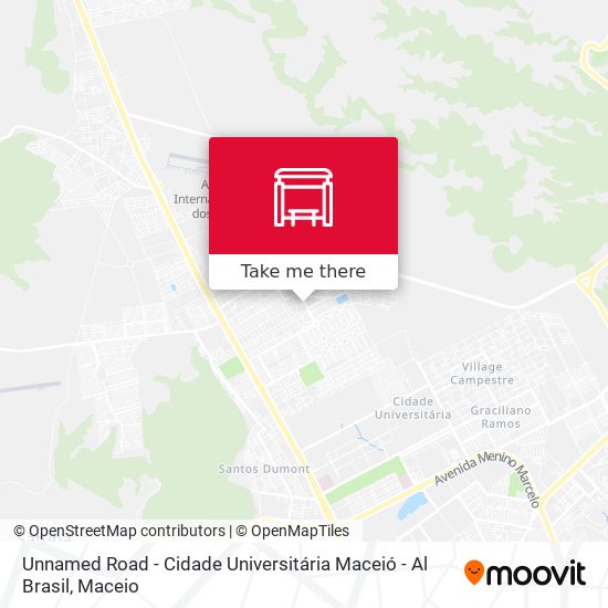 Unnamed Road - Cidade Universitária Maceió - Al Brasil map